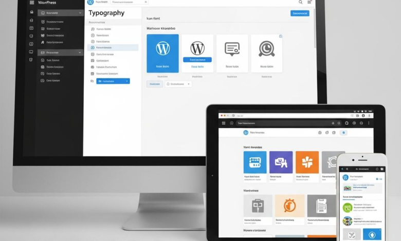 WordPress Icon Fonts: 4 effektive Einsatzmöglichkeiten für Ihre Seite