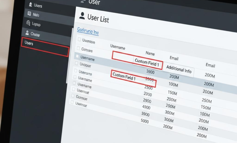 **WordPress‑Benutzer‑Dashboard: So fügen Sie individuelle Spalten hinzu**