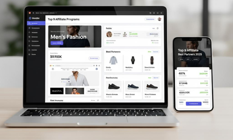 Top 9 Affiliate‑Programme für Herrenmode – Beste Partner 2025