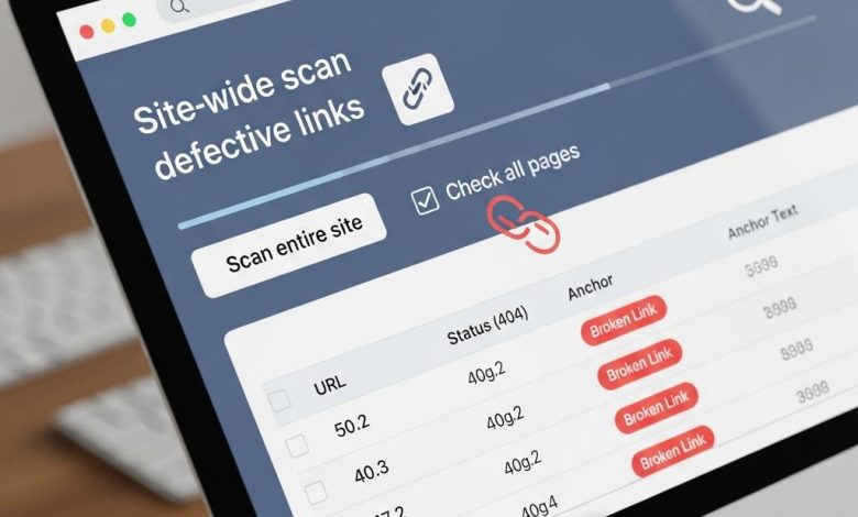 Wird es die gesamte Seite auf defekte Links prüfen? Erfahren Sie mehr